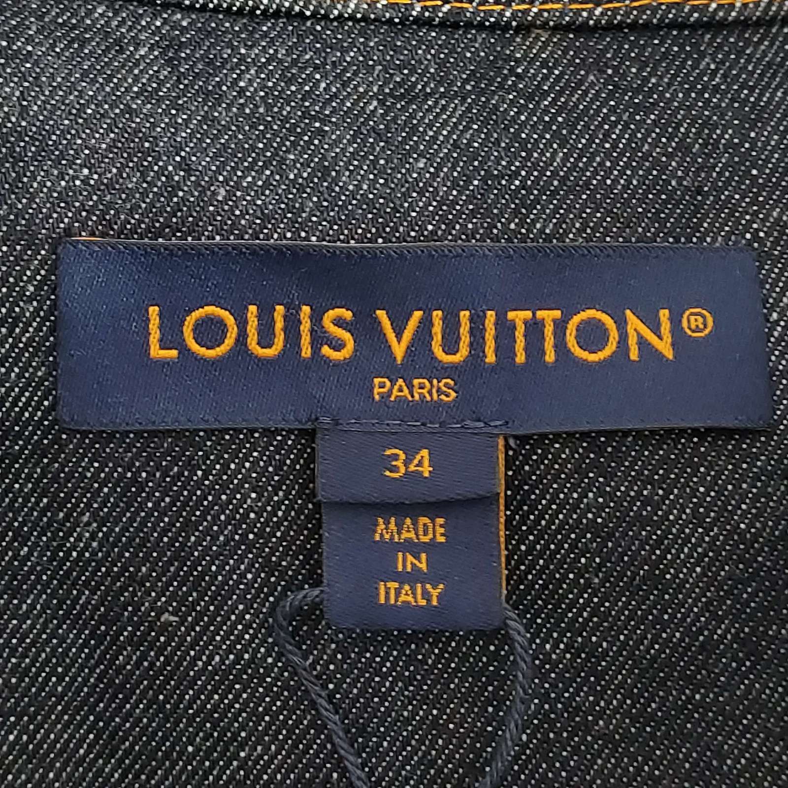 Louis Vuitton Louis Vuitton Zip Denim Jacket Size 34 Size XS / US 0-2 / IT 36-38 - 3 Thumbnail