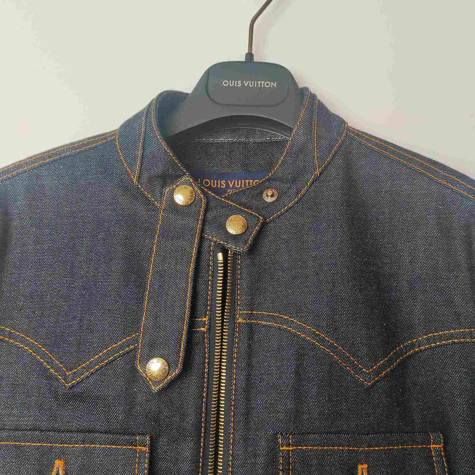 Louis Vuitton Louis Vuitton Zip Denim Jacket Size 34 Size XS / US 0-2 / IT 36-38 - 8 Thumbnail