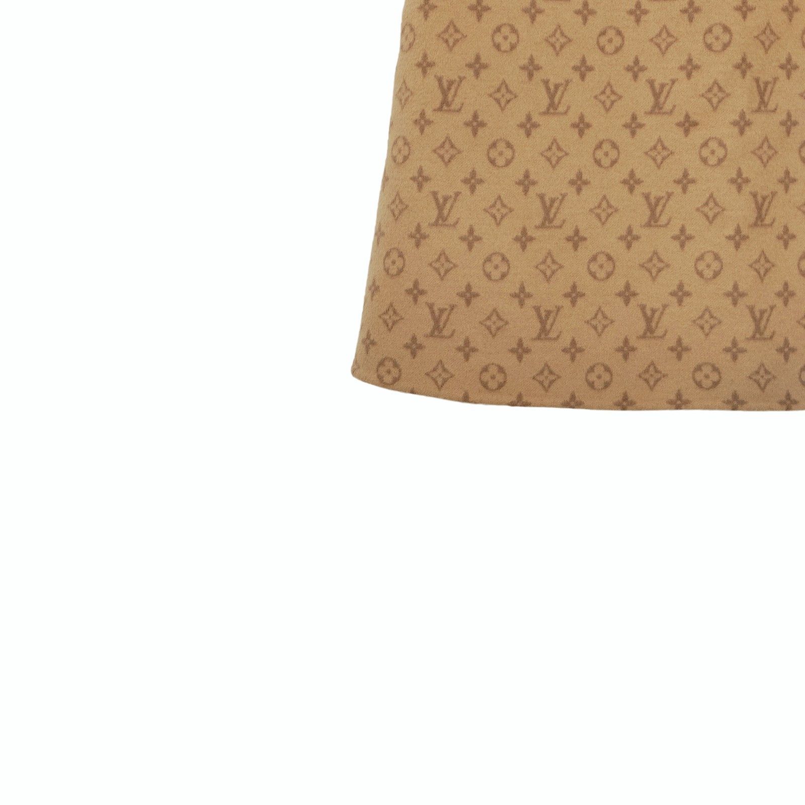 Louis Vuitton Louis Vuitton Monogram Wool Skirt Size 38 Size 26" / US 2 / IT 38 - 6 Thumbnail
