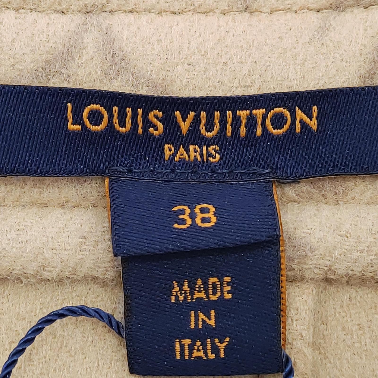 Louis Vuitton Louis Vuitton Monogram Wool Skirt Size 38 Size 26" / US 2 / IT 38 - 3 Thumbnail