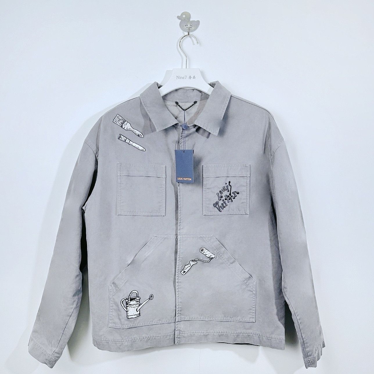 Louis Vuitton Louis Vuitton Embroidered Tool Workwear Jacket Size 50 Size US M / EU 48-50 / 2 - 5 Thumbnail