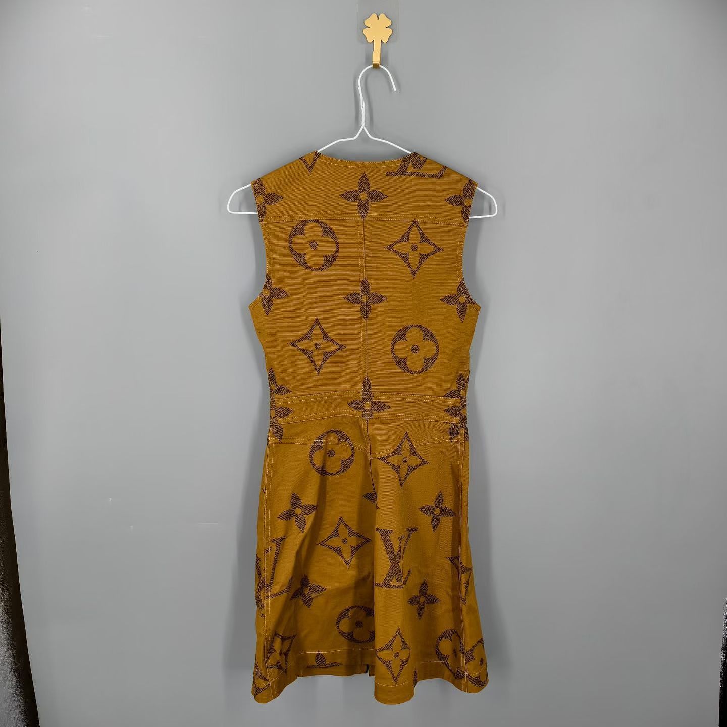 Louis Vuitton Louis Vuitton Monogram Sleeveless Mini Dress Size 34 Size XS / US 0-2 / IT 36-38 - 2 Thumbnail