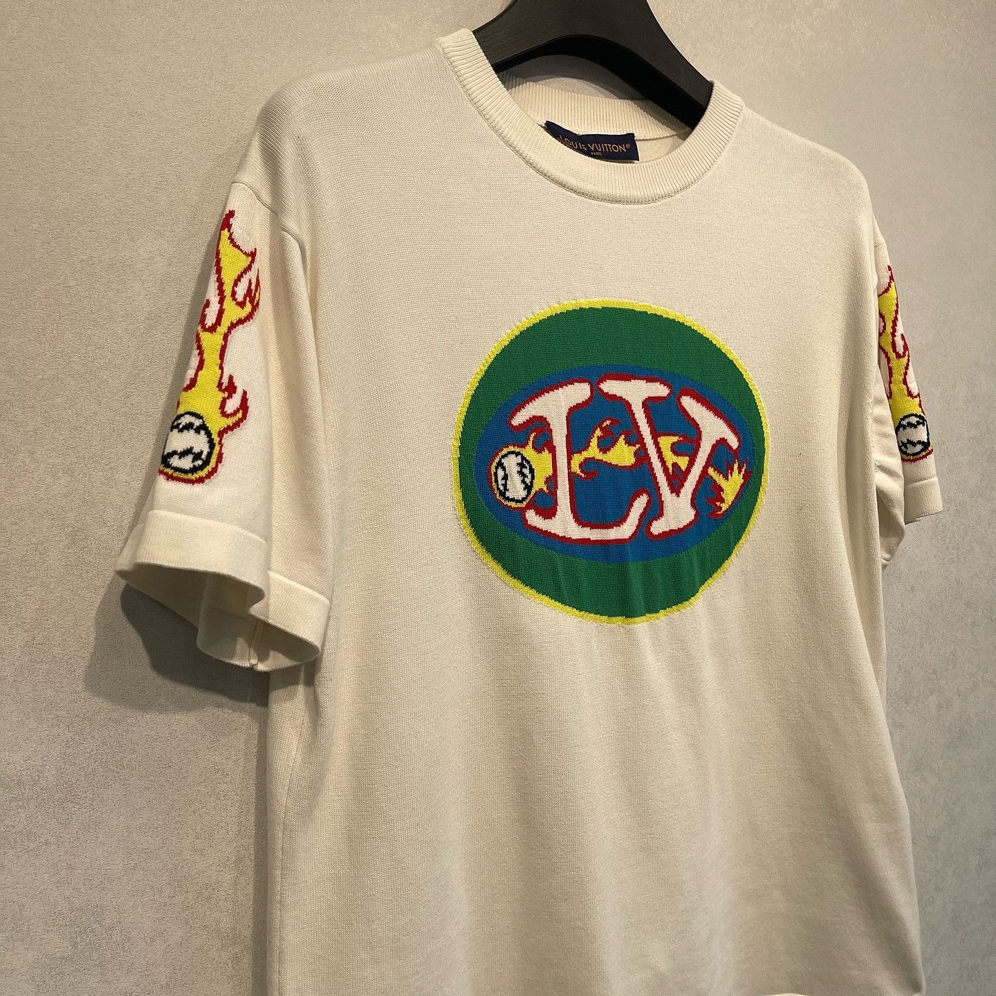 Louis Vuitton Louis Vuitton Logo Graphic Short Sleeve T-Shirt Size M Size US M / EU 48-50 / 2 - 6 Thumbnail