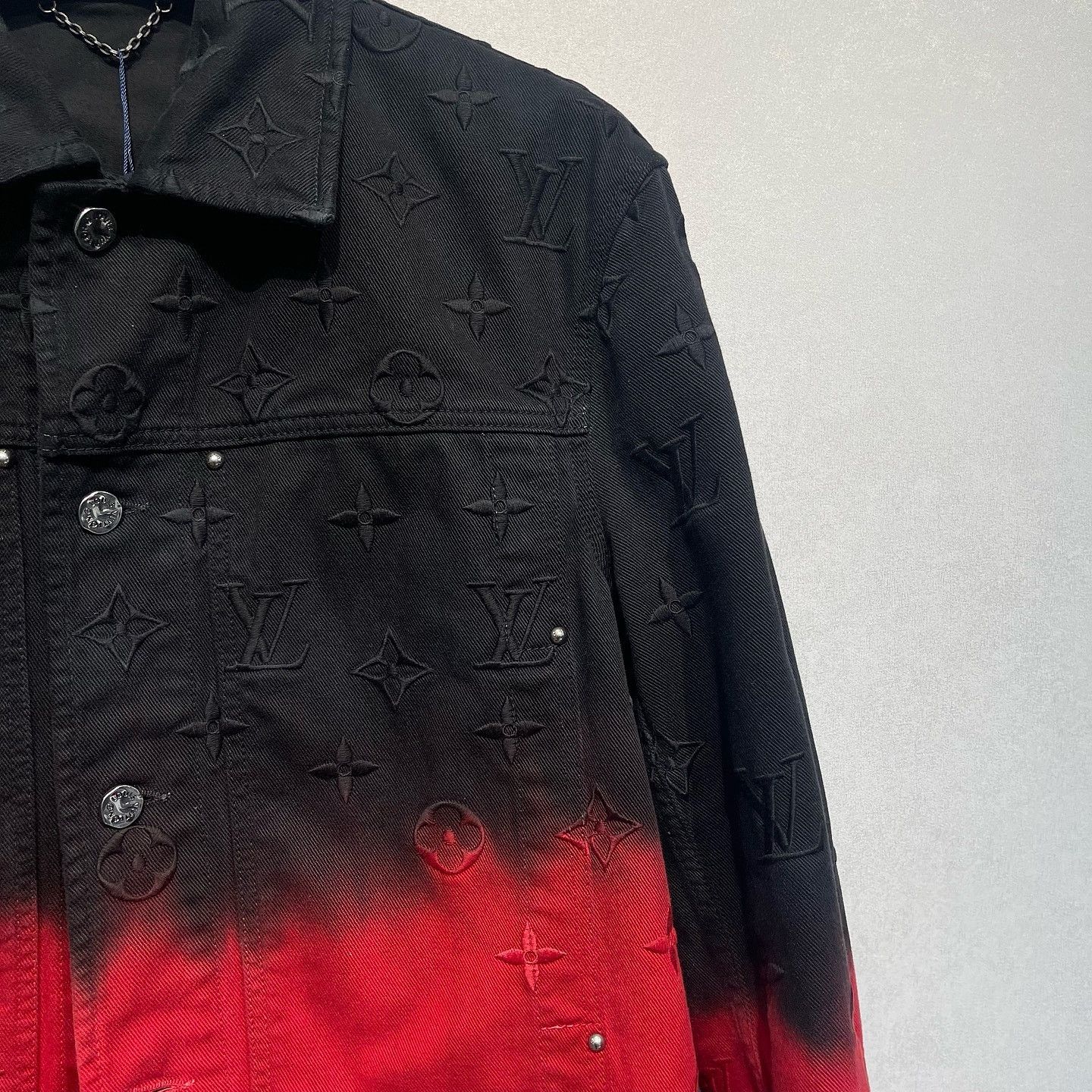 Louis Vuitton Louis Vuitton Monogram Gradient Denim Jacket Size 48 Size US M / EU 48-50 / 2 - 6 Thumbnail