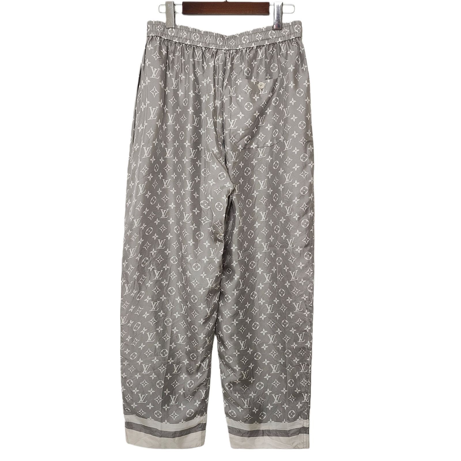 Louis Vuitton Louis Vuitton Monogram Silk Pants Size 40 Size 27" / US 4 / IT 40 - 2 Thumbnail