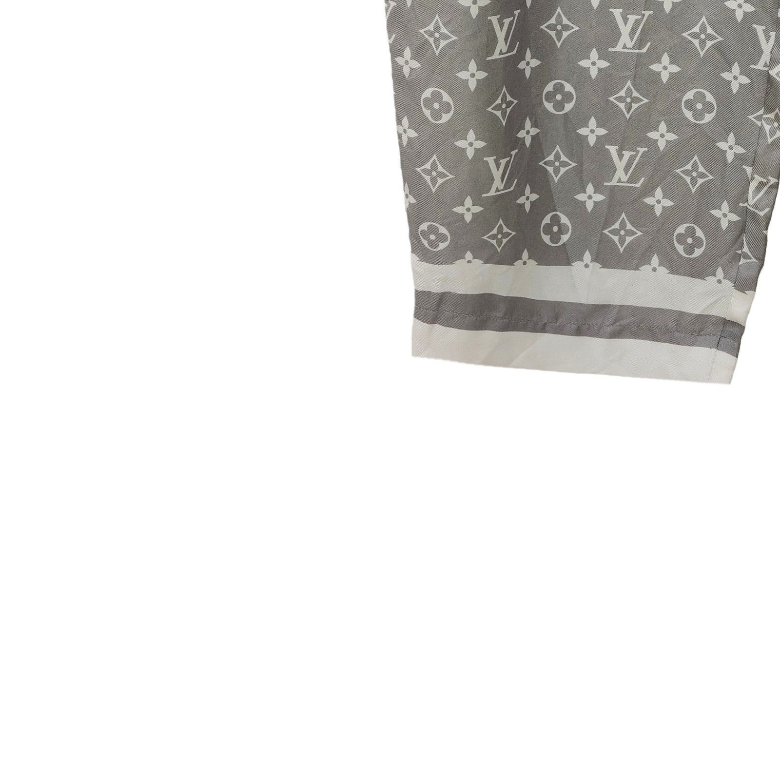 Louis Vuitton Louis Vuitton Monogram Silk Pants Size 40 Size 27" / US 4 / IT 40 - 10 Thumbnail