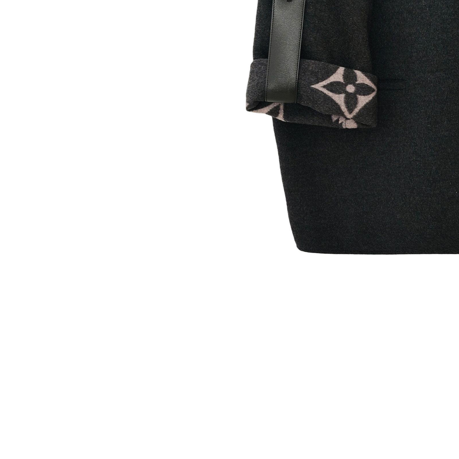 Louis Vuitton Louis Vuitton Monogram Cuff Wool Coat Size 34 Size XS / US 0-2 / IT 36-38 - 6 Thumbnail