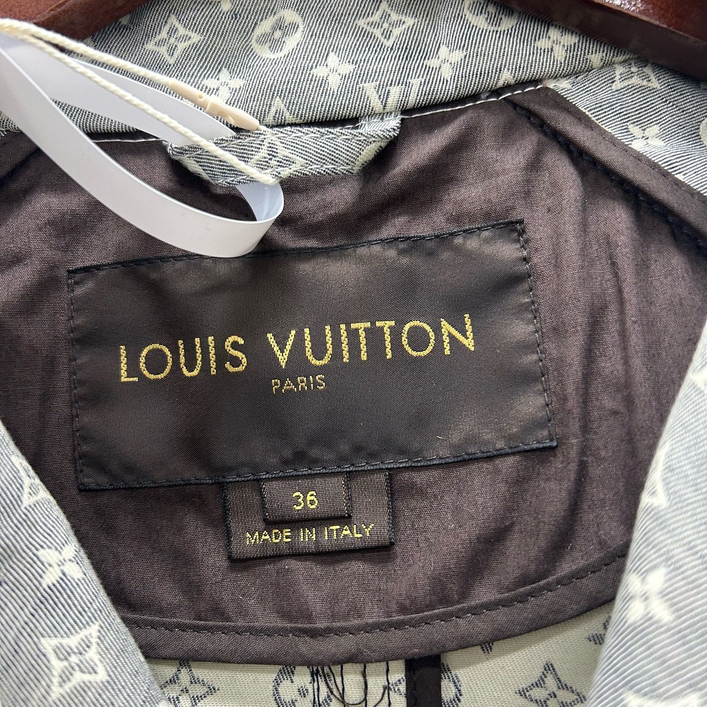 Louis Vuitton Louis Vuitton Monogram Jacquard Trench Coat Size 36 Size XS / US 0-2 / IT 36-38 - 3 Thumbnail