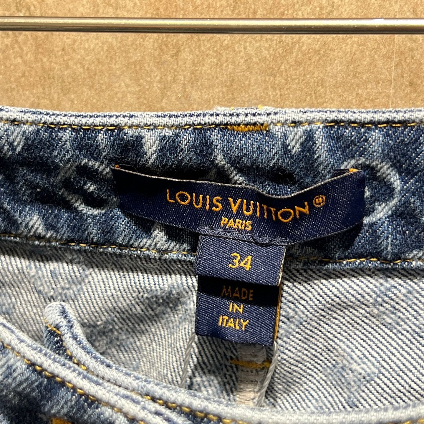 Louis Vuitton Louis Vuitton Monogram Jeans Size 34 Size 24" / US 00 / IT 34 - 3 Thumbnail