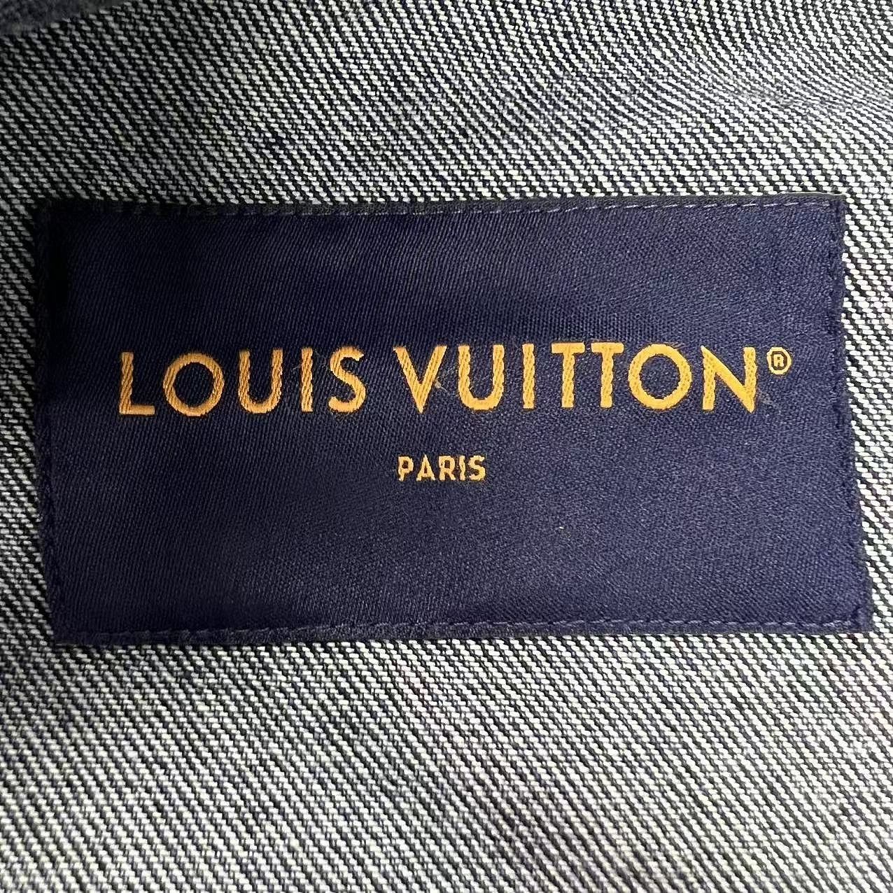 Louis Vuitton Louis Vuitton Monogram Denim Jacket Size XXL Size US XL / EU 56 / 4 - 3 Thumbnail