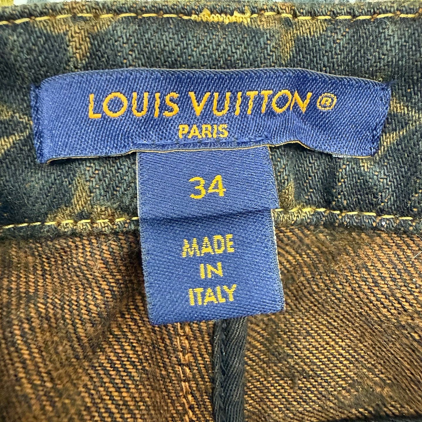 Louis Vuitton Louis Vuitton Monogram Jeans Size 34 Size 25" / US 0 / IT 36 - 3 Thumbnail