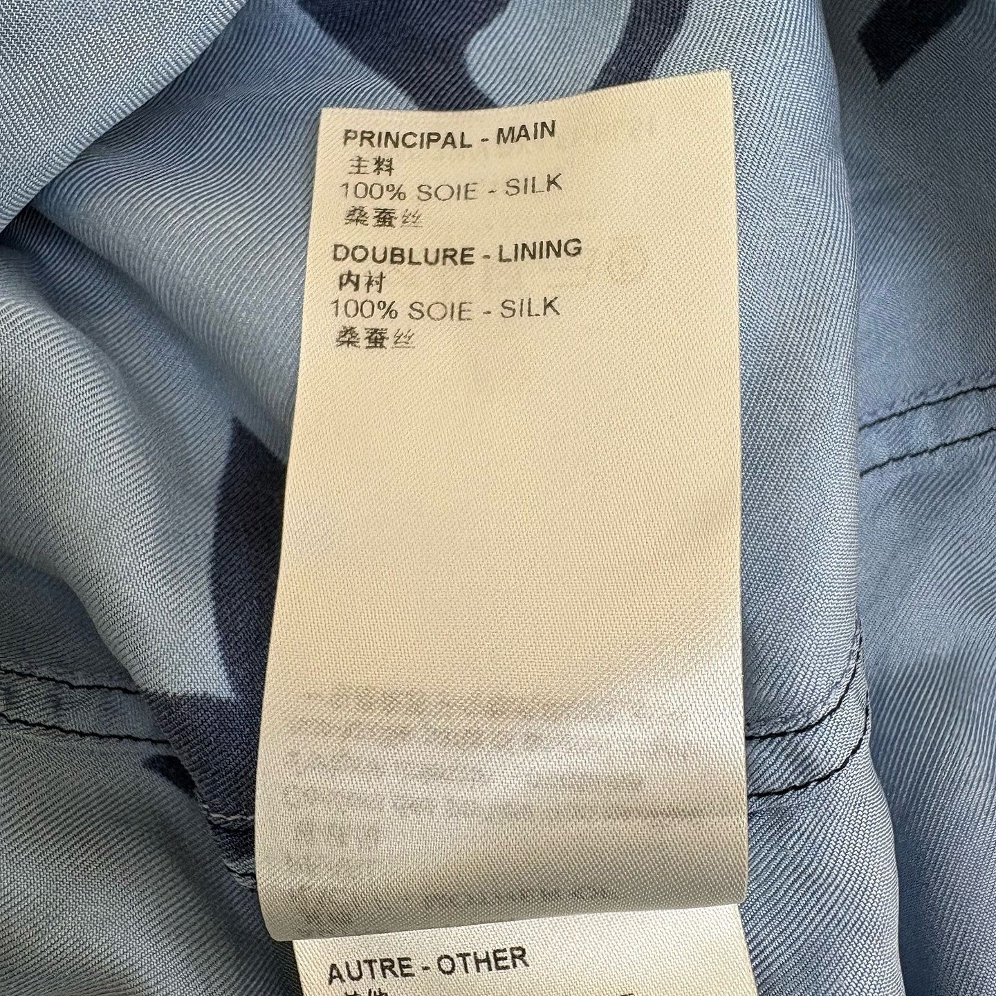 Louis Vuitton Louis Vuitton Monogram Silk Button Up Shirt Size 36 Size XS / US 0-2 / IT 36-38 - 10 Thumbnail