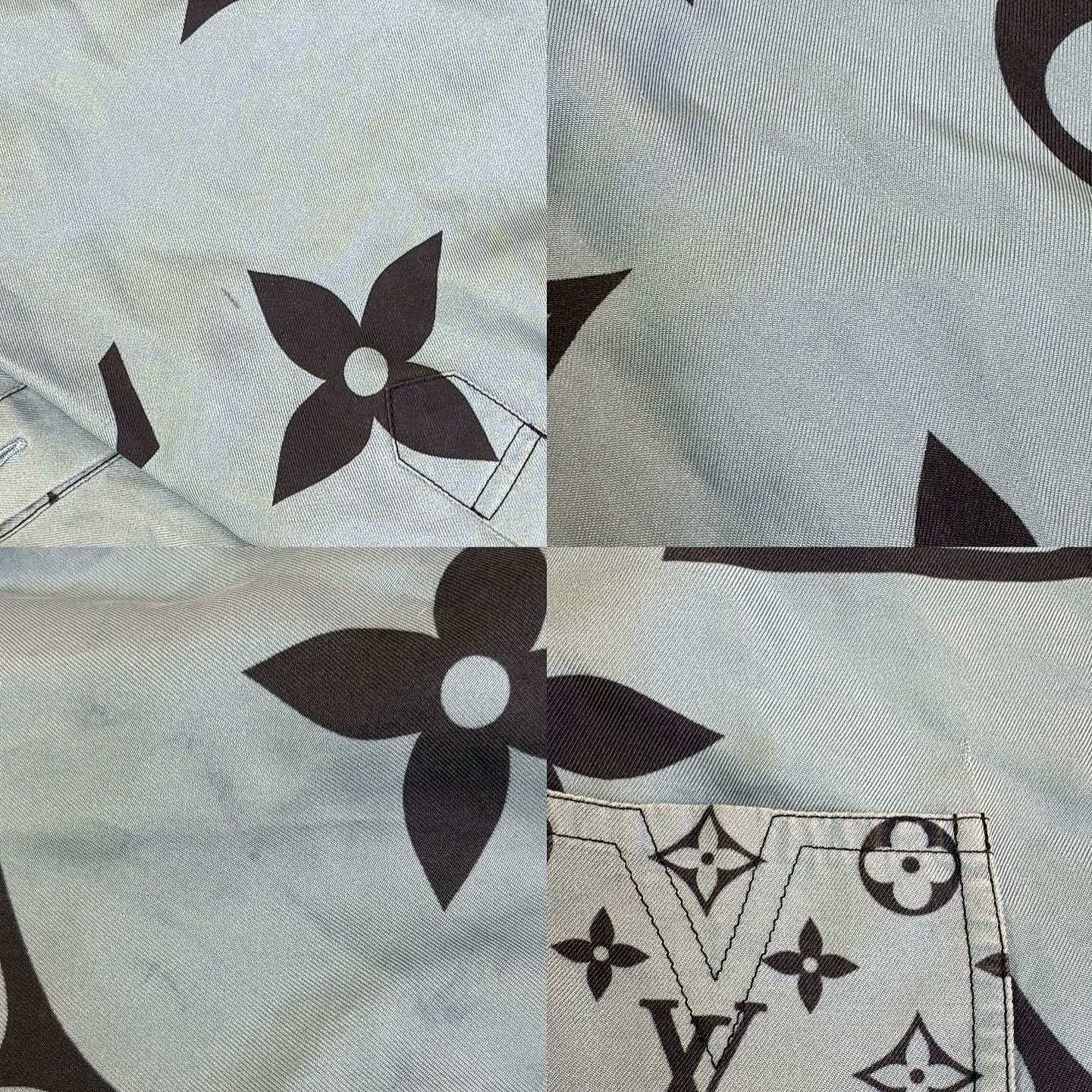 Louis Vuitton Louis Vuitton Monogram Silk Button Up Shirt Size 36 Size XS / US 0-2 / IT 36-38 - 8 Thumbnail