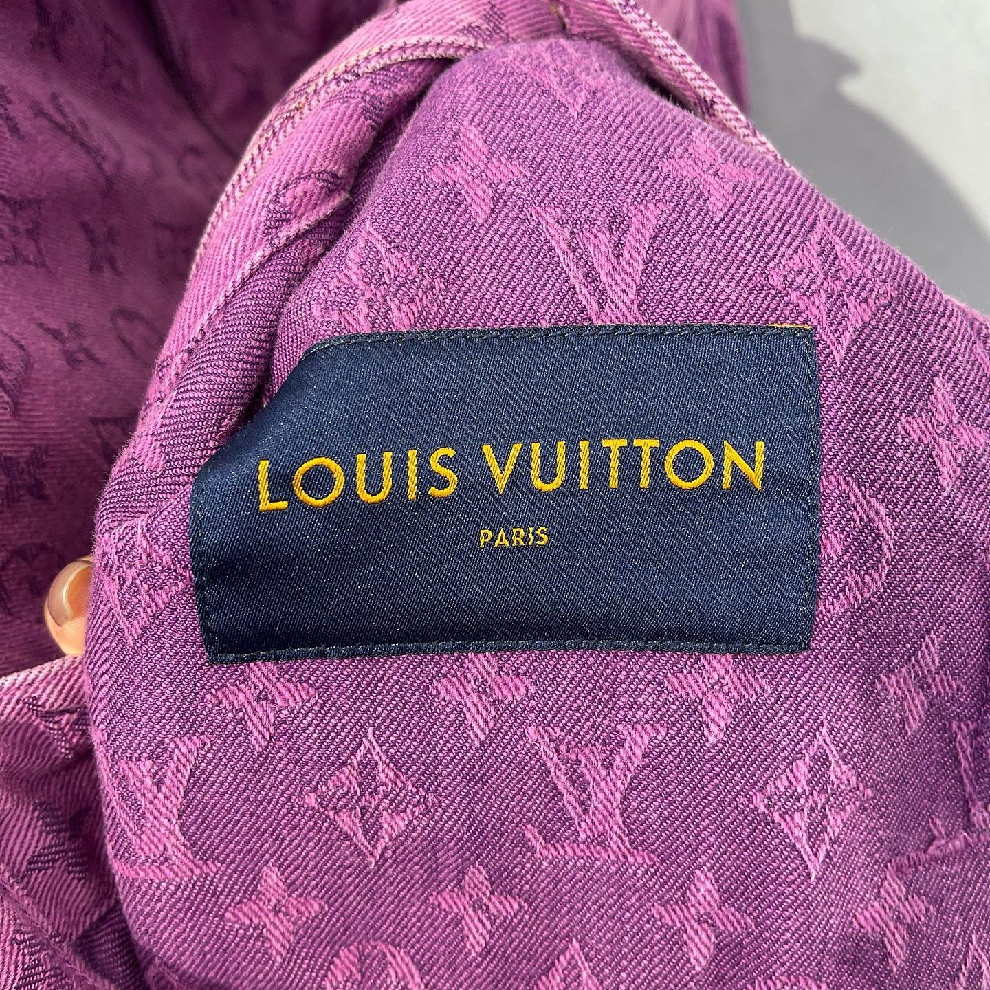 Louis Vuitton Louis Vuitton Monogram Denim Jacket Size 50 Size US M / EU 48-50 / 2 - 3 Thumbnail
