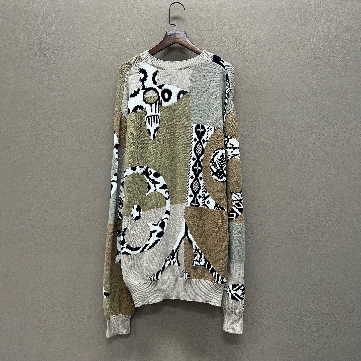 Louis Vuitton Louis Vuitton Patchwork Monogram Knit Sweater Size L Size US L / EU 52-54 / 3 - 2 Thumbnail