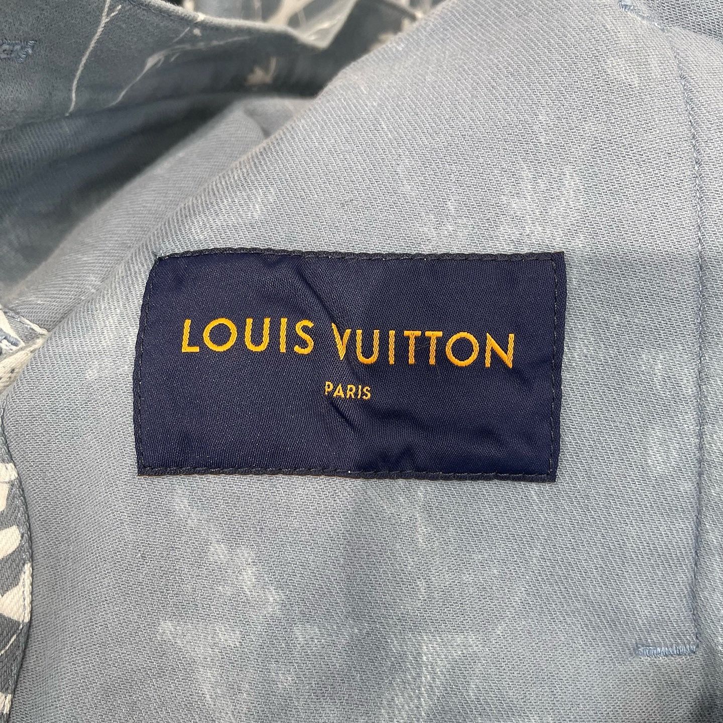 Louis Vuitton Louis Vuitton Botanical Monogram Denim Jacket Size 48 Size US M / EU 48-50 / 2 - 3 Thumbnail
