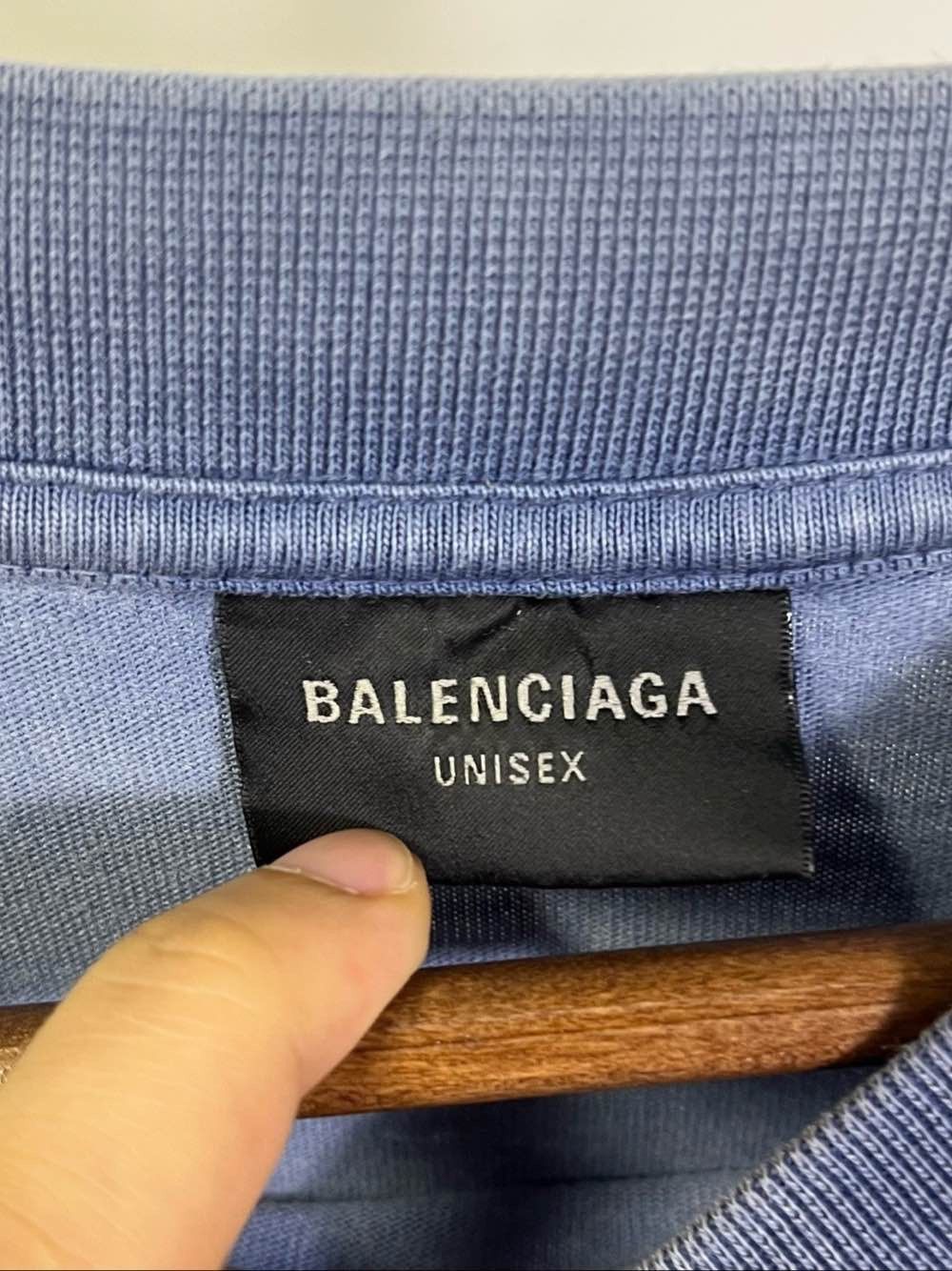 Balenciaga Balenciaga Logo Print T-Shirt Size L Size US L / EU 52-54 / 3 - 3 Thumbnail
