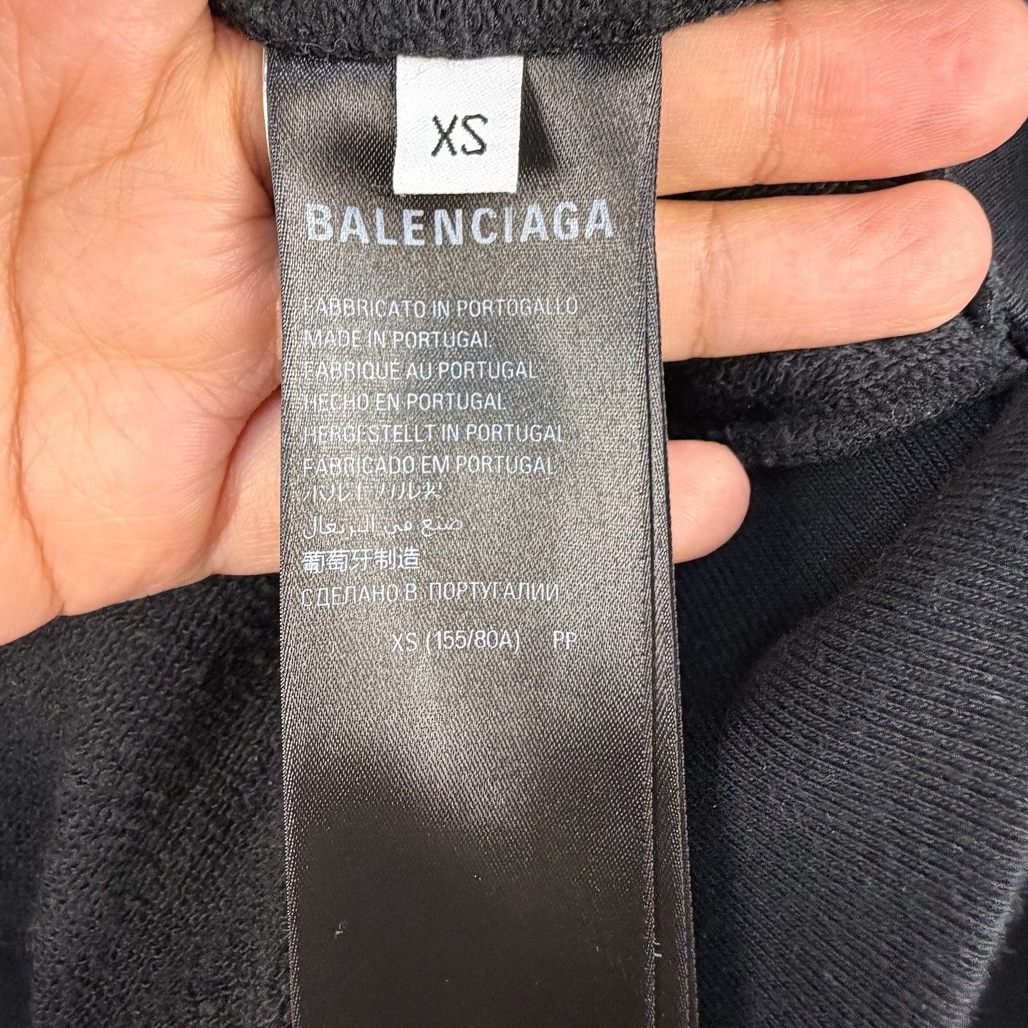 Balenciaga Balenciaga Zip Hoodie Black Size XS Size US XS / EU 42 / 0 - 4 Thumbnail