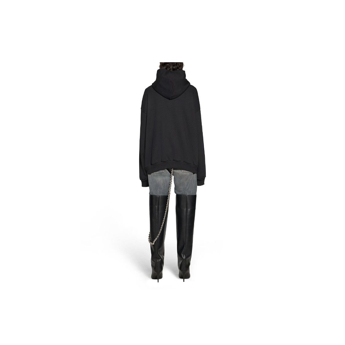Balenciaga Balenciaga Zip Hoodie Black Size XS Size US XS / EU 42 / 0 - 7 Thumbnail