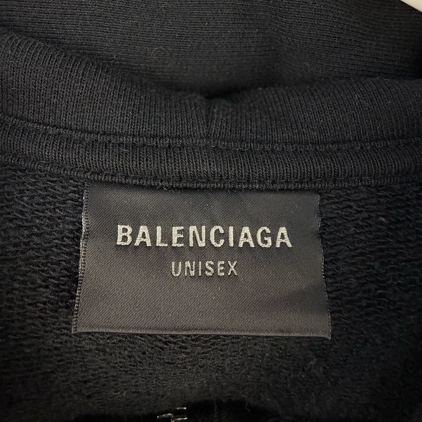 Balenciaga Balenciaga Zip Hoodie Black Size XS Size US XS / EU 42 / 0 - 3 Thumbnail