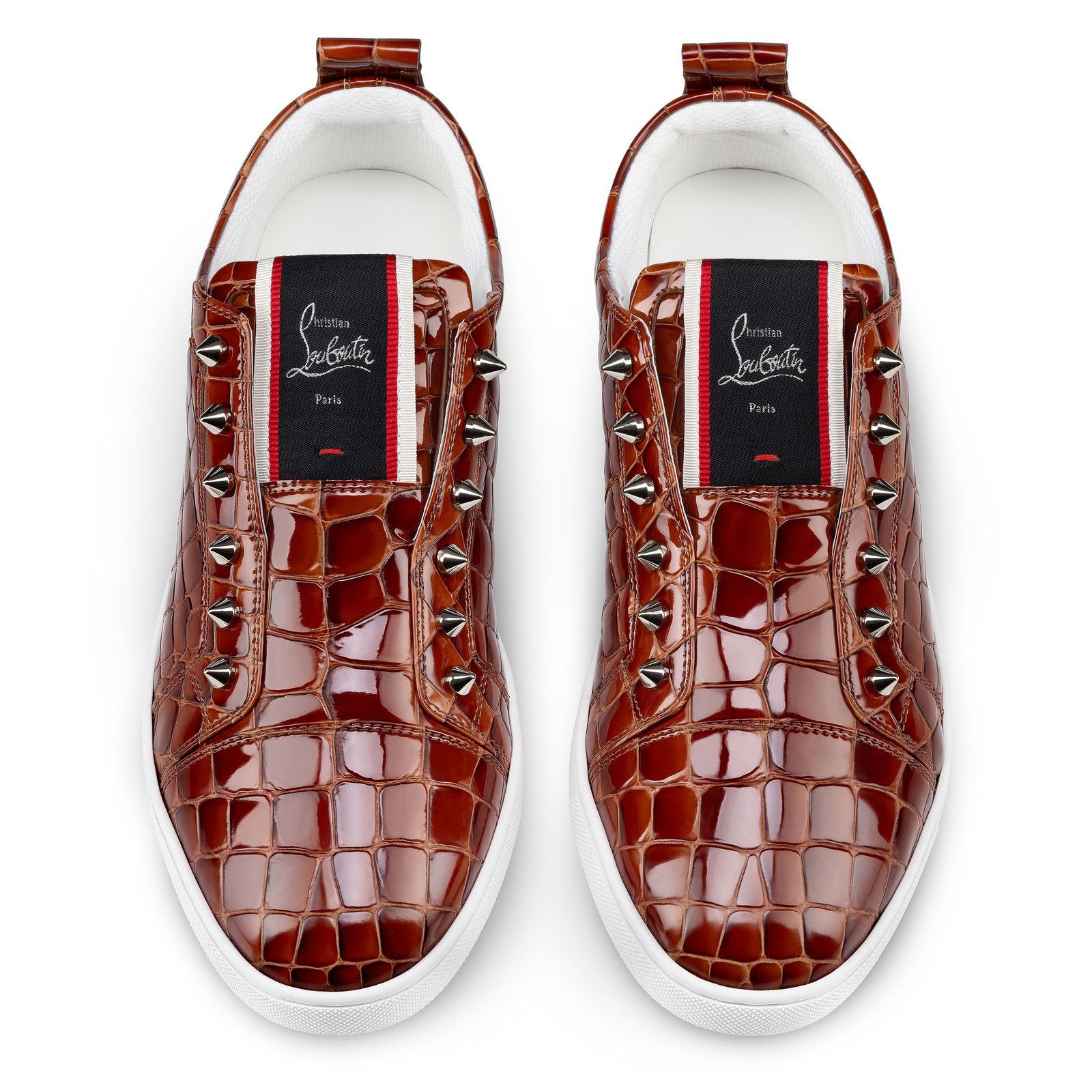 Christian Louboutin F.A.V fique a vontade calf leather acajou Size US 11 / EU 44 - 4 Thumbnail