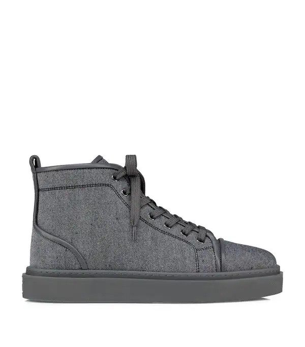 Christian Louboutin adolon high-top sneakers smoky Size US 11 / EU 44 - 2 Thumbnail