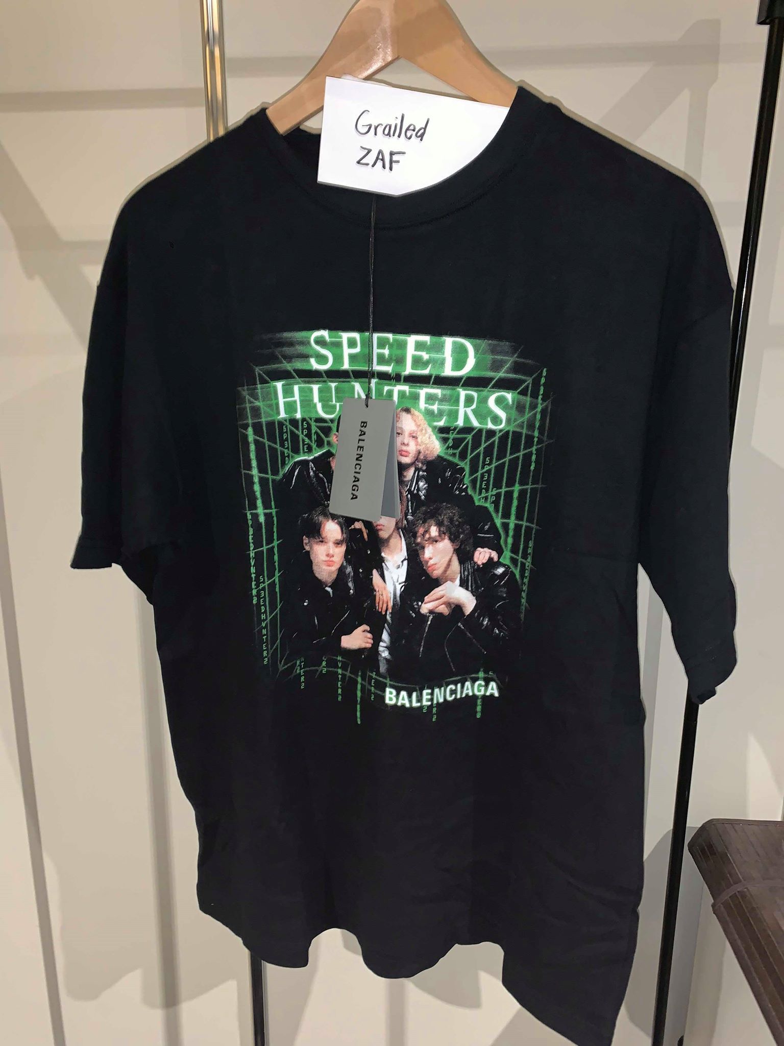 Balenciaga Balenciaga Speedhunters Matrix T-shirt | Grailed