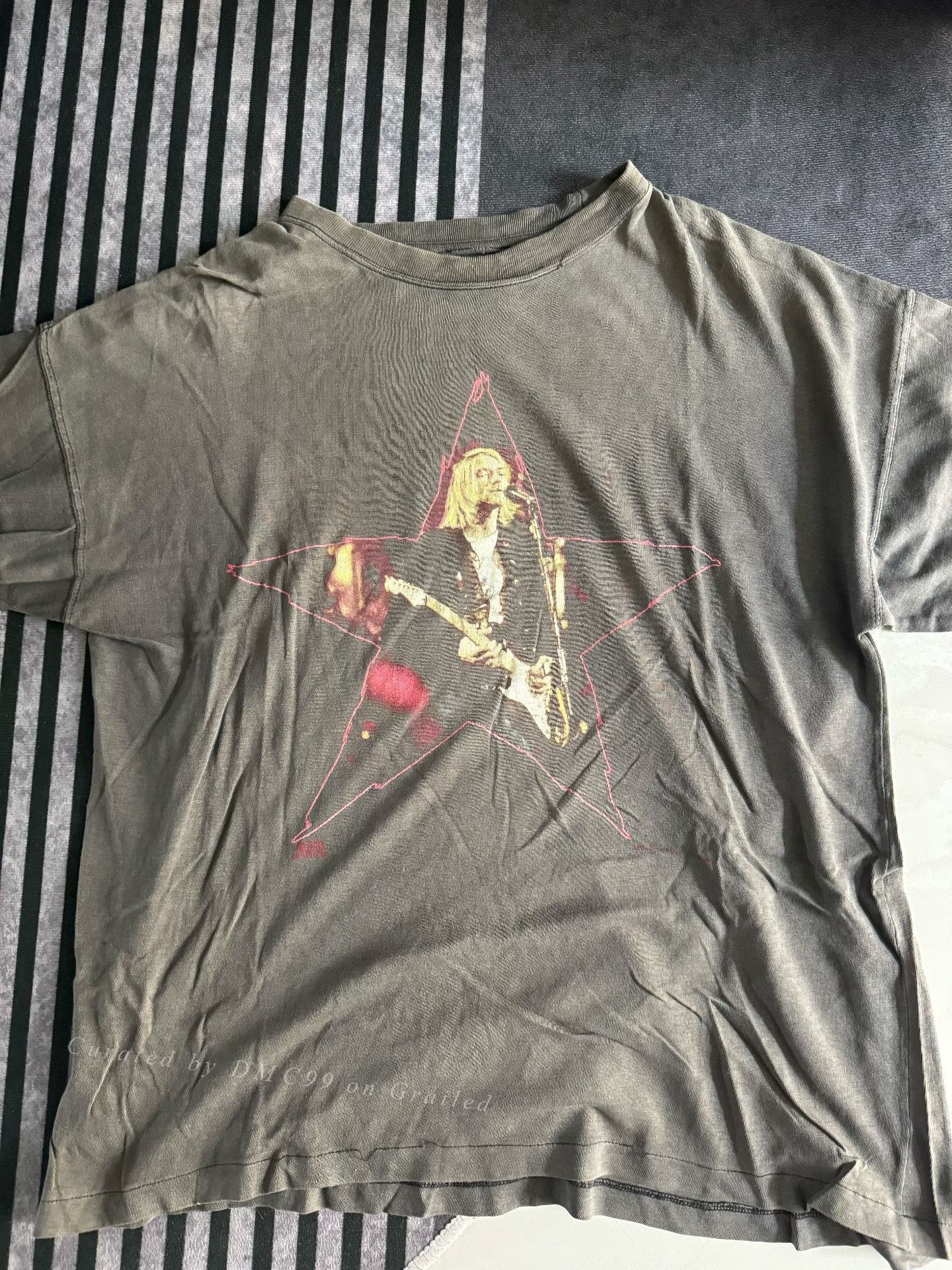 Vintage Kurt Cobain Pentagram Vintage Tee Size US M / EU 48-50 / 2 - 2 Thumbnail