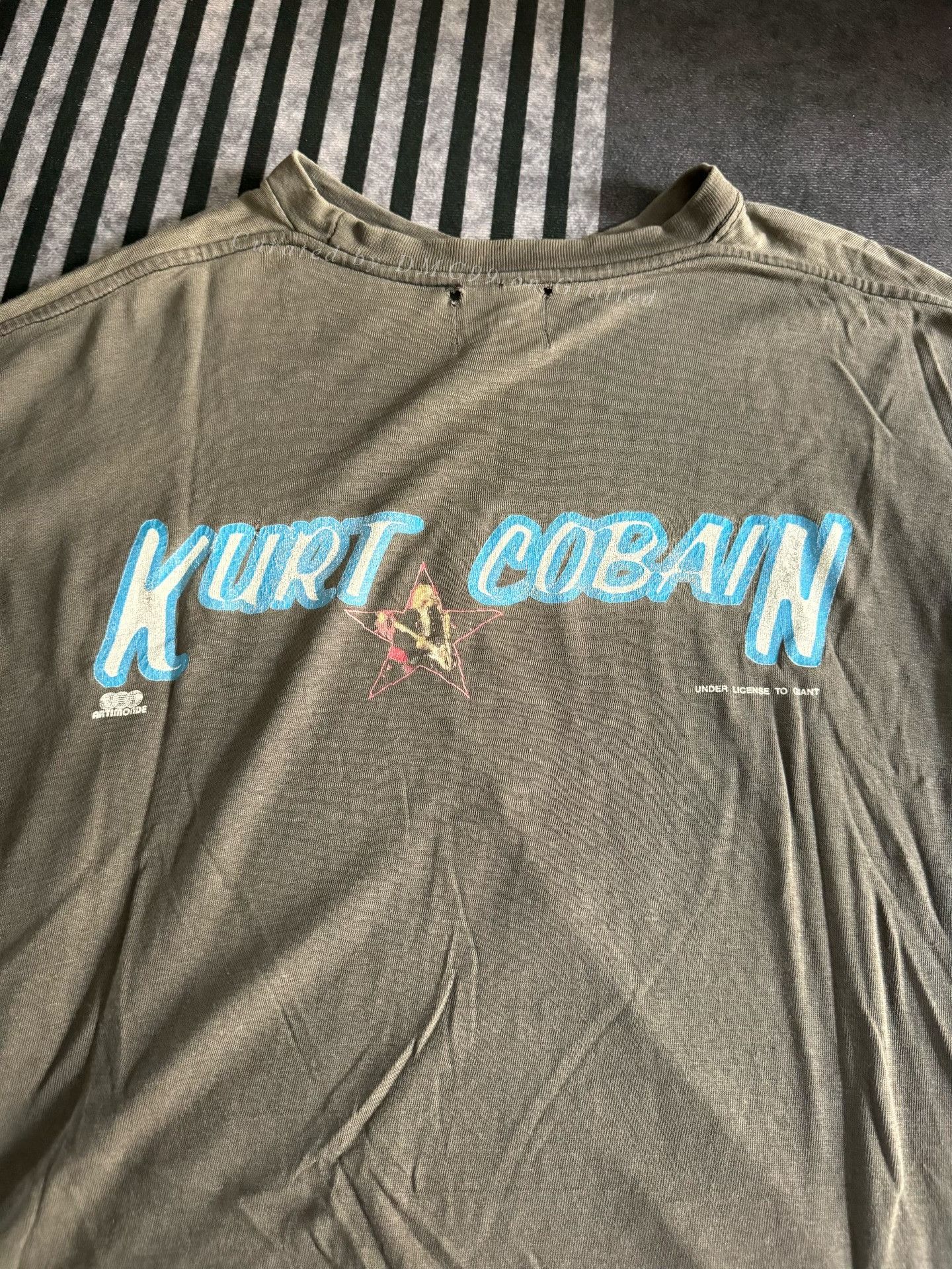 Vintage Kurt Cobain Pentagram Vintage Tee Size US M / EU 48-50 / 2 - 5 Thumbnail