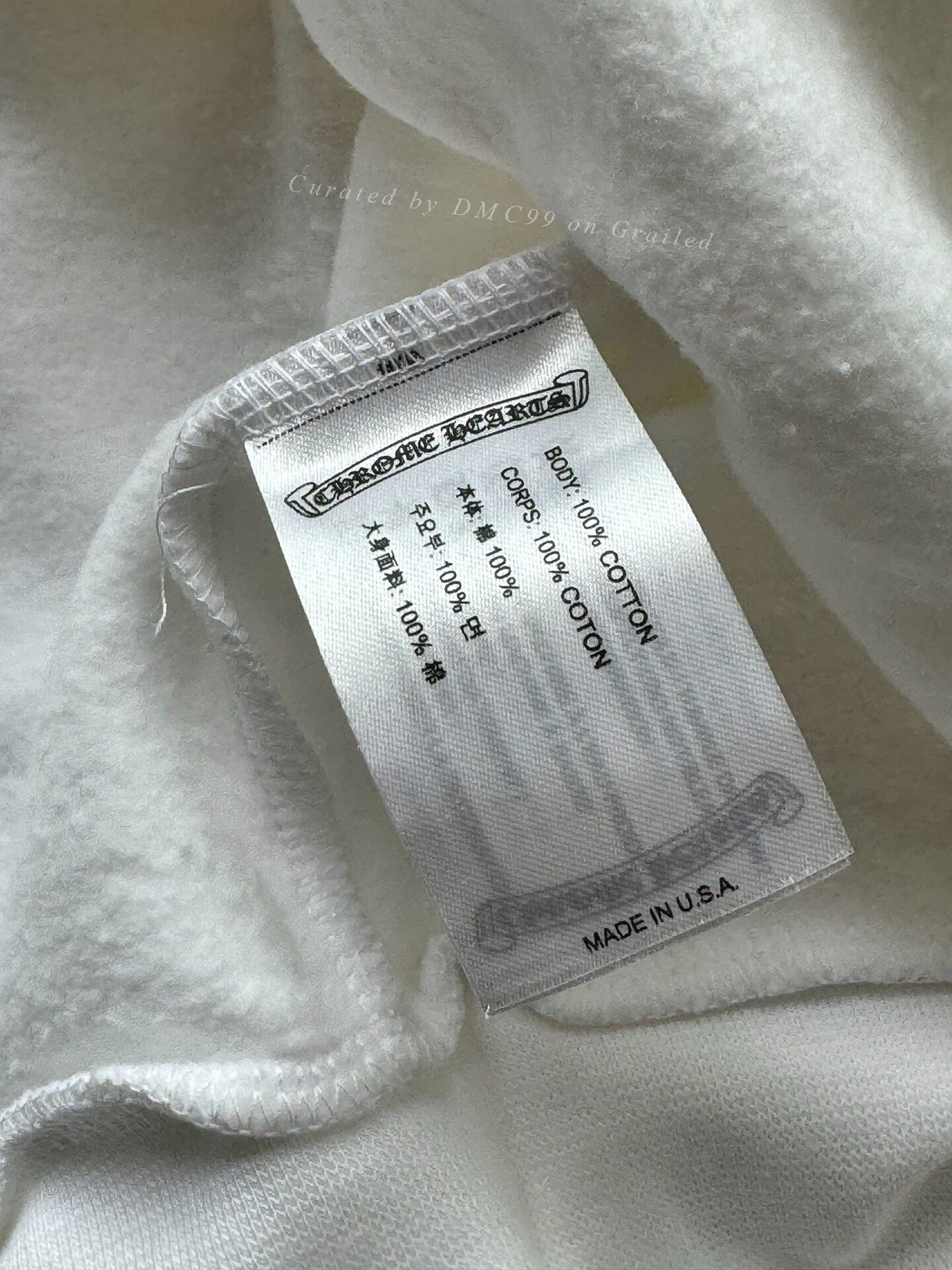 Chrome Hearts Chrome Hearts White Pink Horseshoe Logo Hoodie Size L / US 10 / IT 46 - 6 Thumbnail