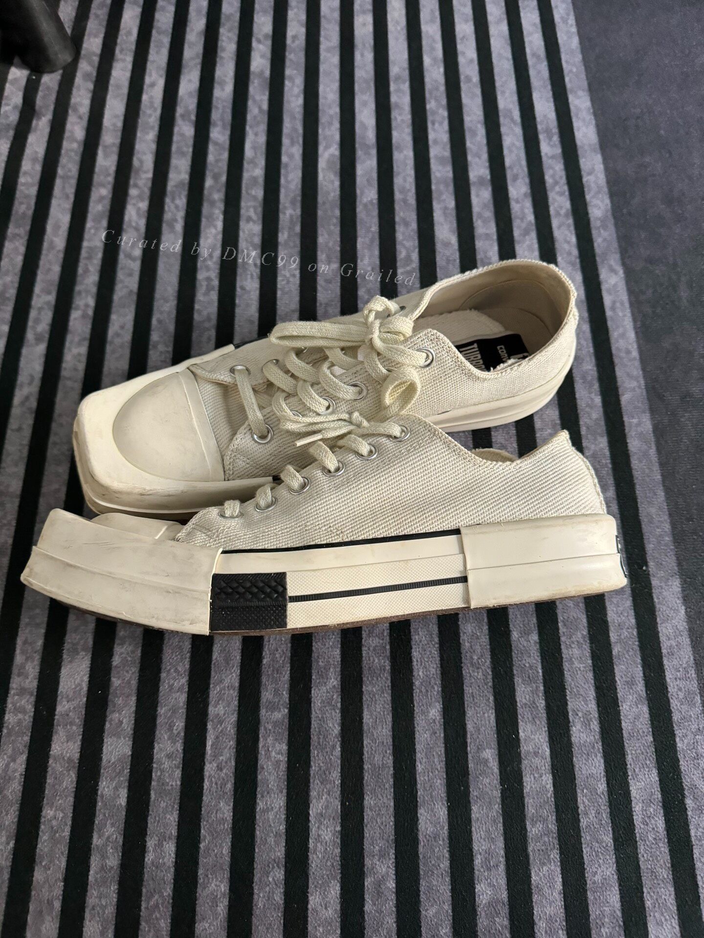Rick Owens Rick Owens Converse Square Toe Sneakers Size US 8 / EU 41 - 2 Thumbnail
