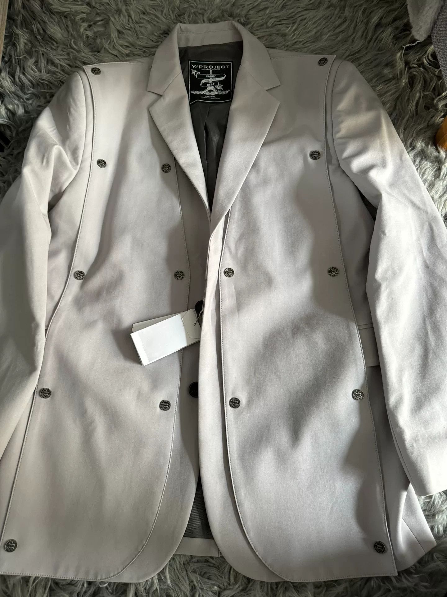 DEN IM by SIKI IM Y Project Snap Panel Blazer Size US XXS / EU 40 - 2 Thumbnail