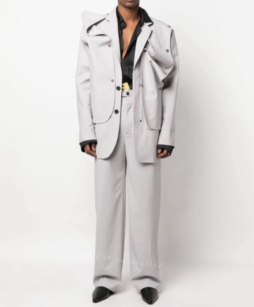 DEN IM by SIKI IM Y Project Snap Panel Blazer Size US XXS / EU 40 - 5 Thumbnail