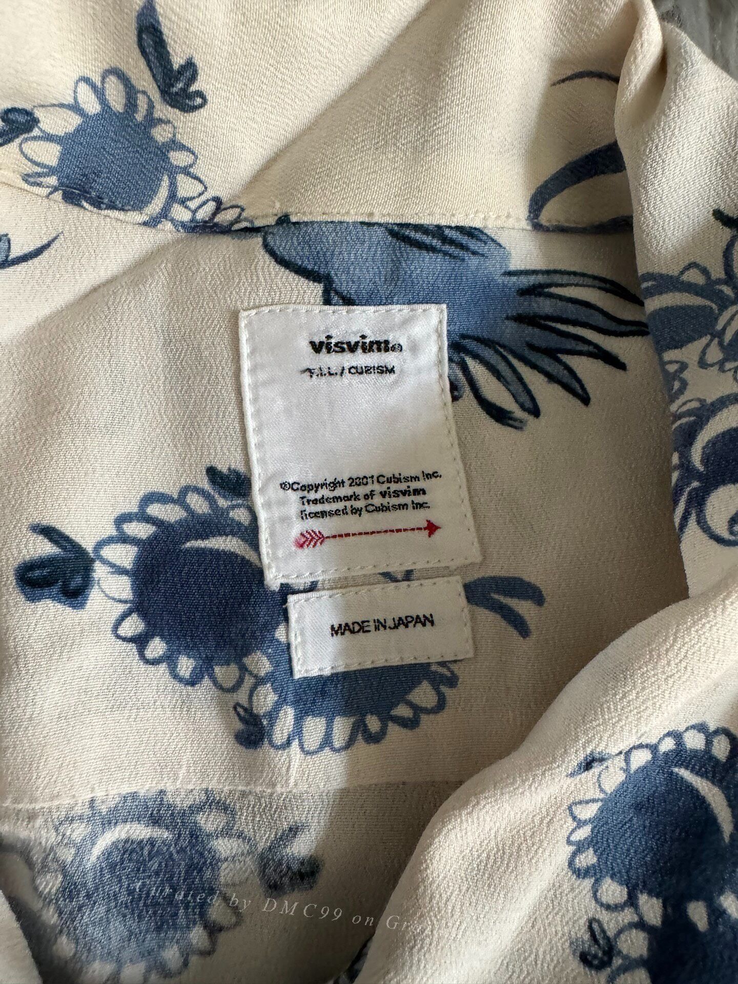Visvim visvim White Printed Short-Sleeve Shirt Size US M / EU 48-50 / 2 - 6 Thumbnail