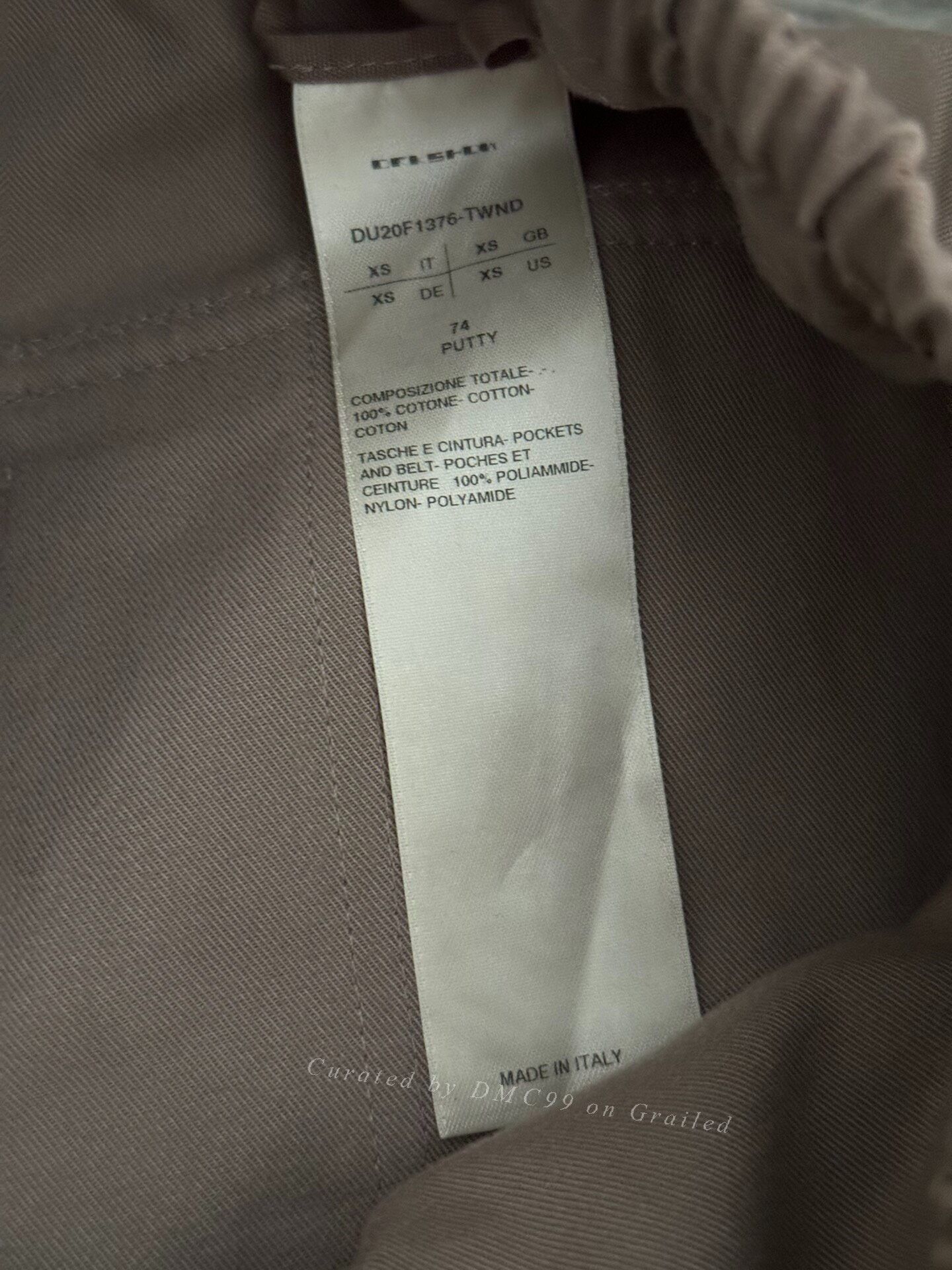 Rick Owens Rick Owens Suede Nylon Double Ring Pants Size US 26 / EU 42 - 3 Thumbnail