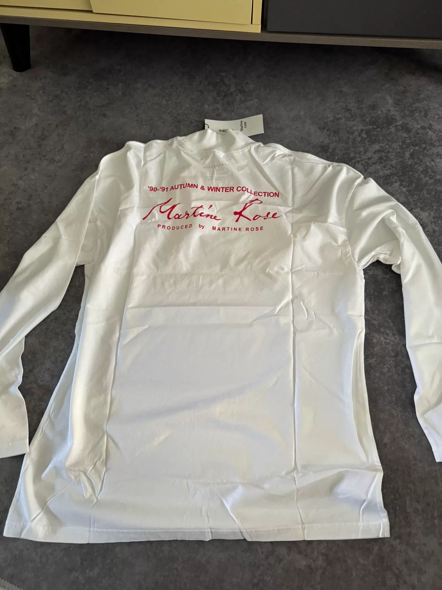 Martine Rose Martine Rose Turtleneck Logo Long-Sleeve Size US M / EU 48-50 / 2 - 4 Thumbnail
