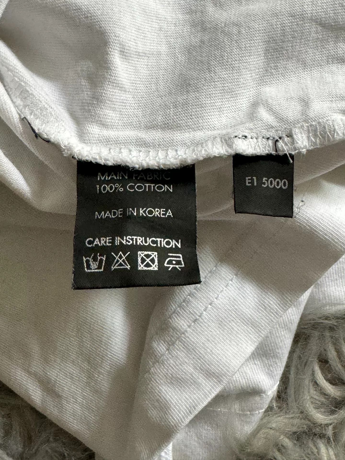 peaceminusone peaceminusone White Logo Ribbon Short Sleeve Size US M / EU 48-50 / 2 - 5 Thumbnail