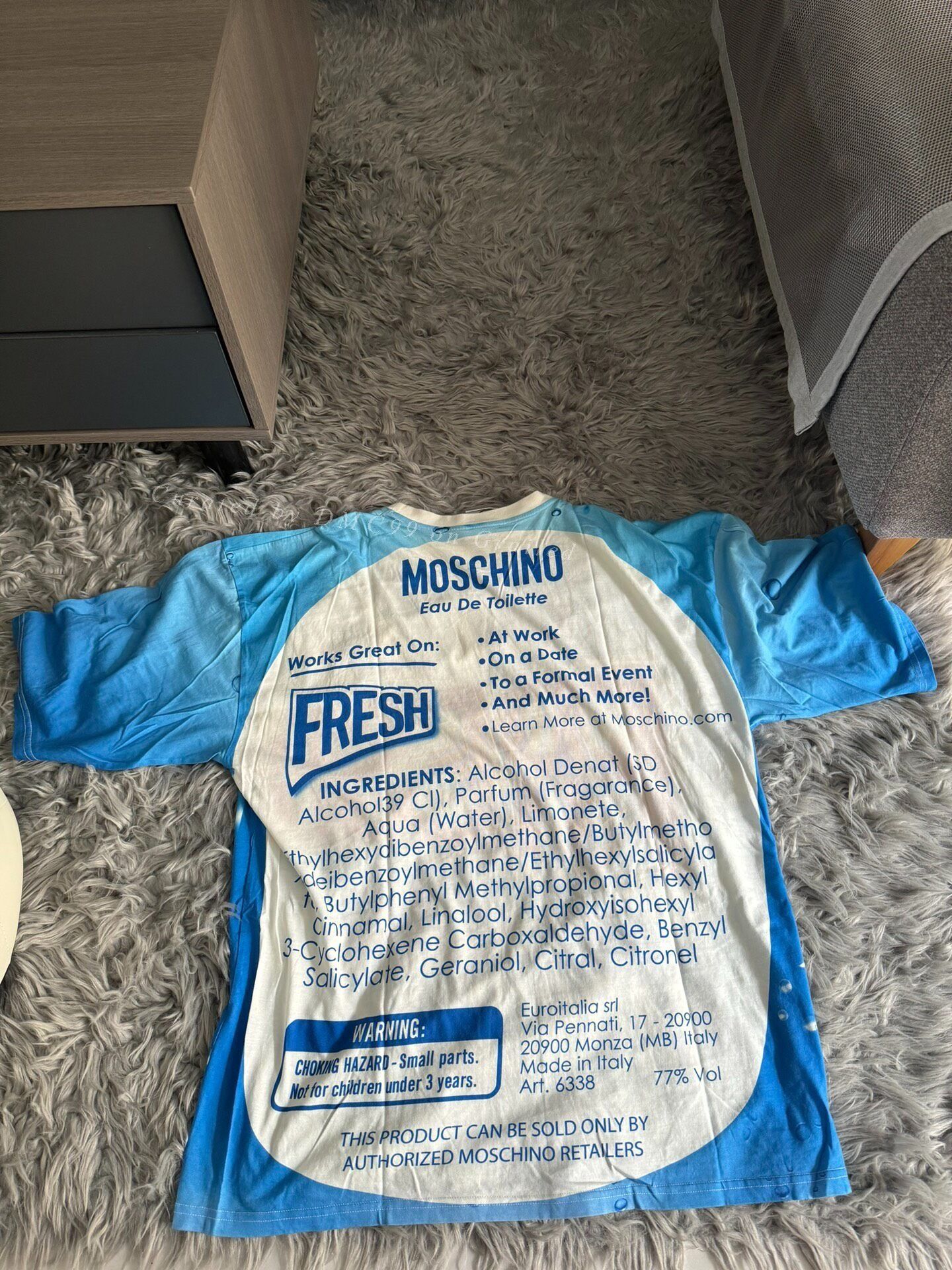 Moschino Moschino Fresh Dishwashing Liquid Tee Size XS / US 0-2 / IT 36-38 - 2 Thumbnail