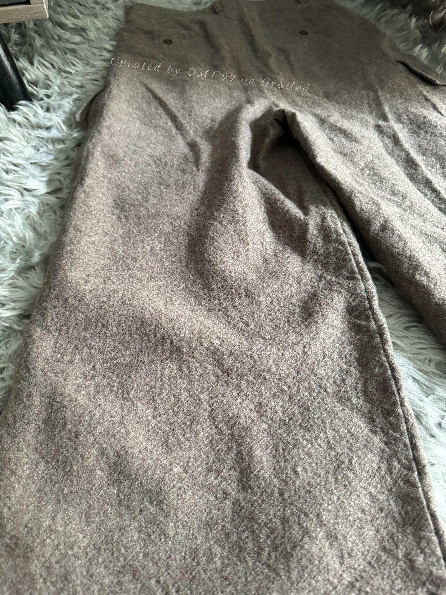 Rick Owens Rick Owens Workwear Wool Pants Size US 34 / EU 50 - 3 Thumbnail
