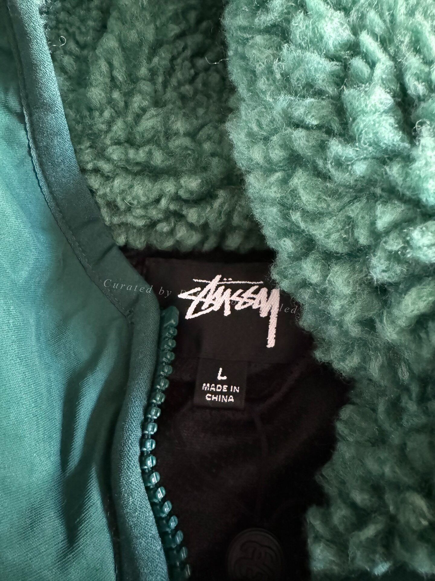 Stussy Stussy 24FW Green Lamb Wool Jacket Size US L / EU 52-54 / 3 - 3 Thumbnail