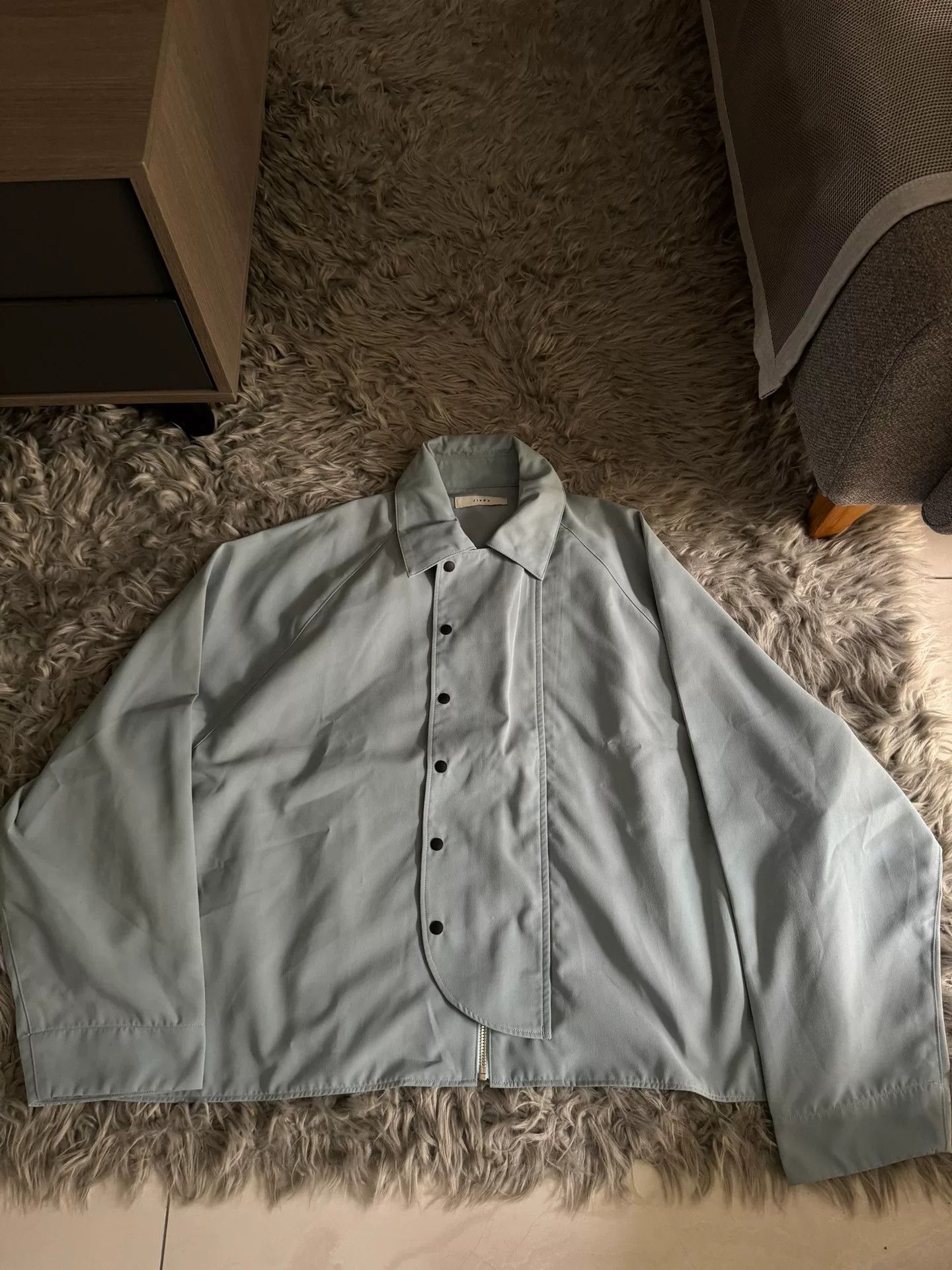 JieDa Jieda 23FW Baby Blue Zip Jacket Size US M / EU 48-50 / 2 - 2 Thumbnail
