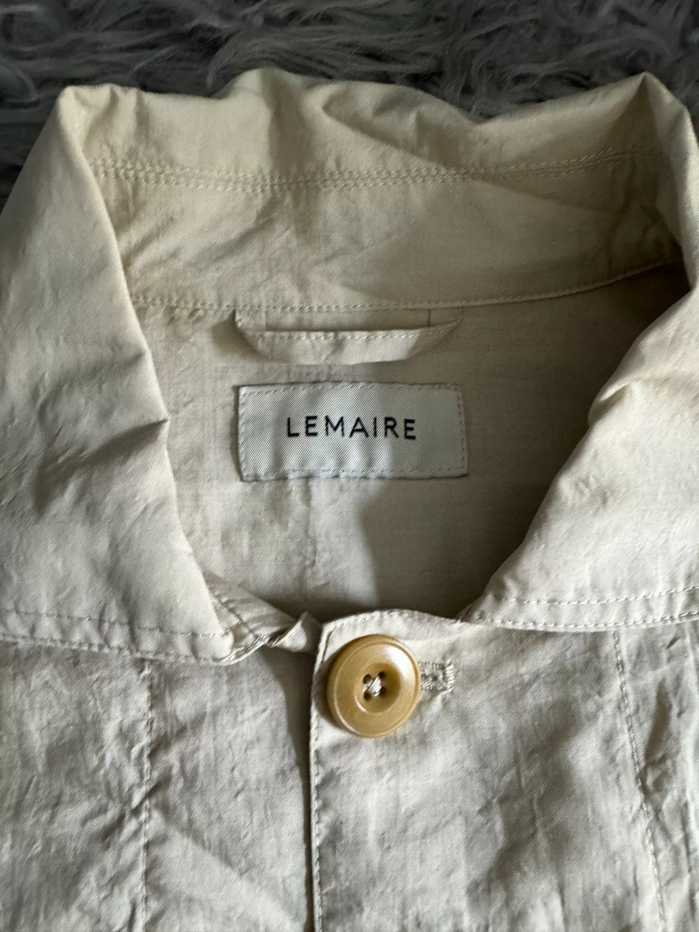 Lemaire Lemaire 19SS White Button Jacket Size US S / EU 44-46 / 1 - 2 Thumbnail