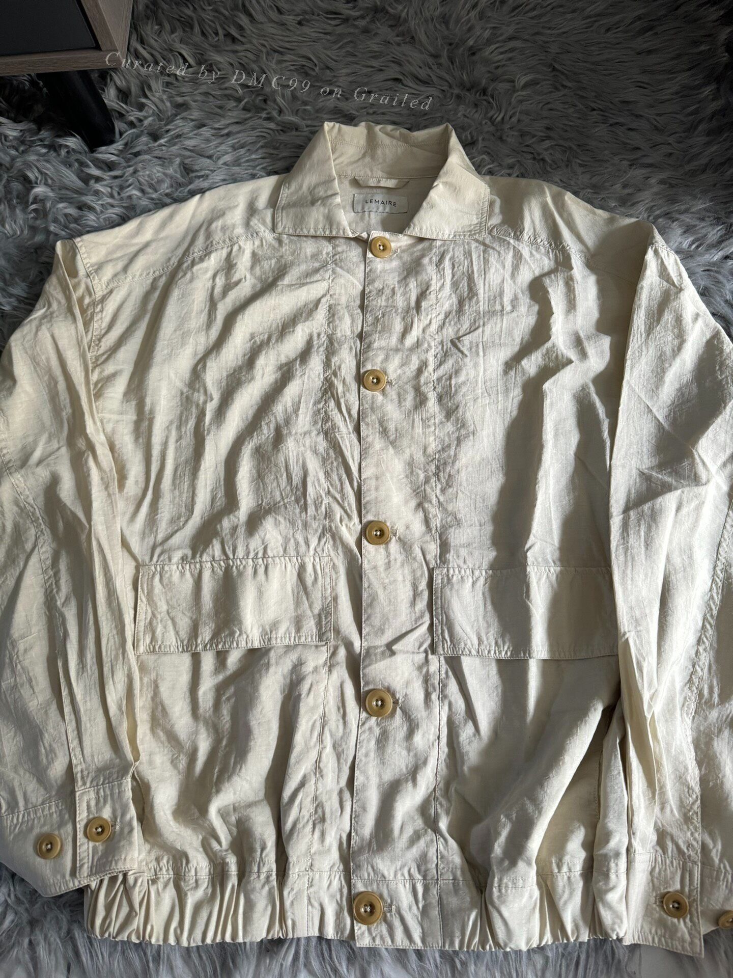 Lemaire Lemaire 19SS White Button Jacket Size US S / EU 44-46 / 1 - 3 Thumbnail