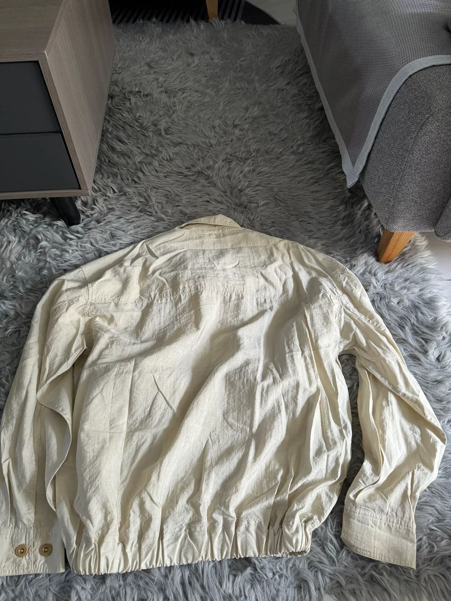 Lemaire Lemaire 19SS White Button Jacket Size US S / EU 44-46 / 1 - 4 Thumbnail