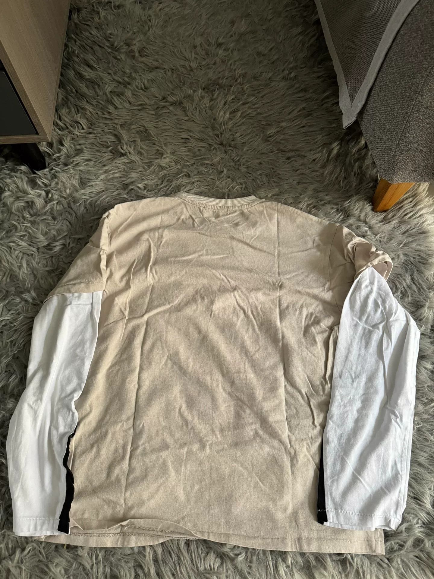 Vuja De Vujade 008 Khaki Long-Sleeve Top Size US L / EU 52-54 / 3 - 4 Thumbnail