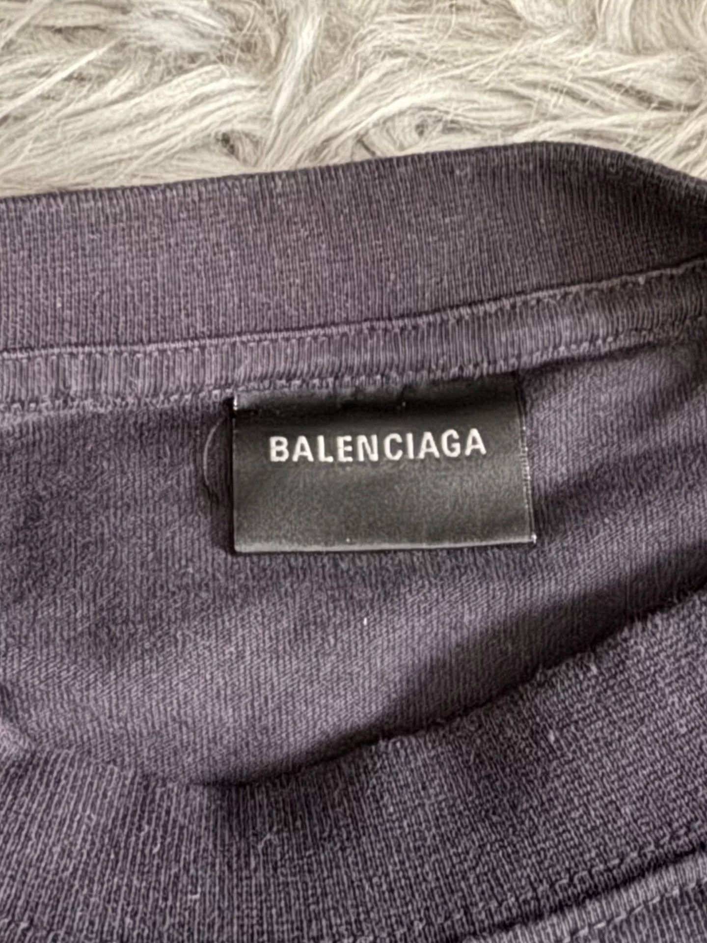 Balenciaga Balenciaga Flame Letter Short Sleeve Size US S / EU 44-46 / 1 - 3 Thumbnail