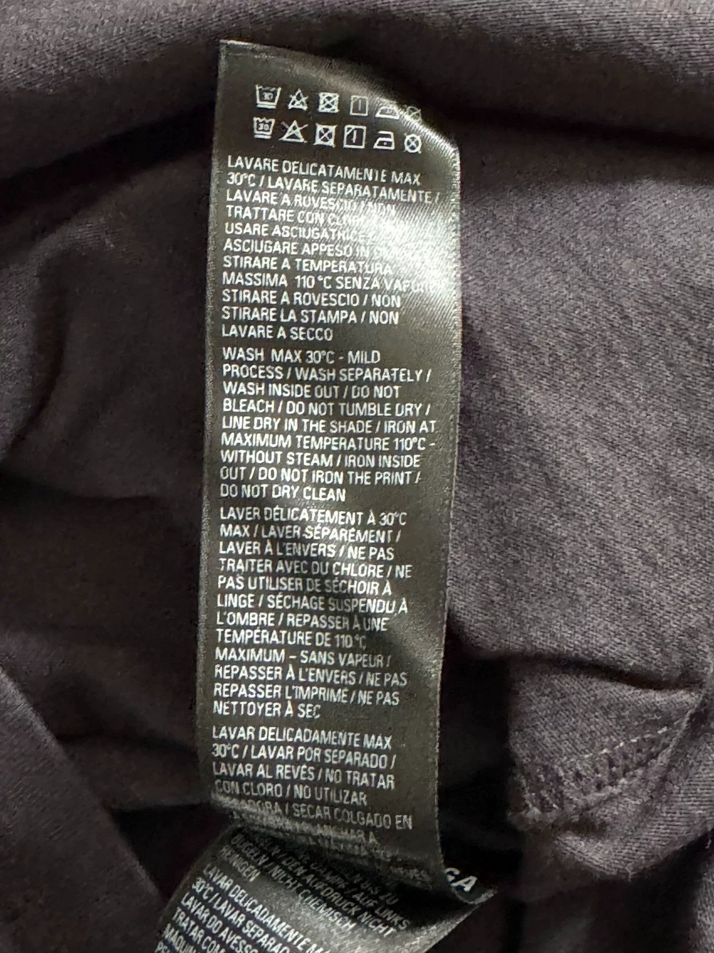 Balenciaga Balenciaga Flame Letter Short Sleeve Size US S / EU 44-46 / 1 - 6 Thumbnail