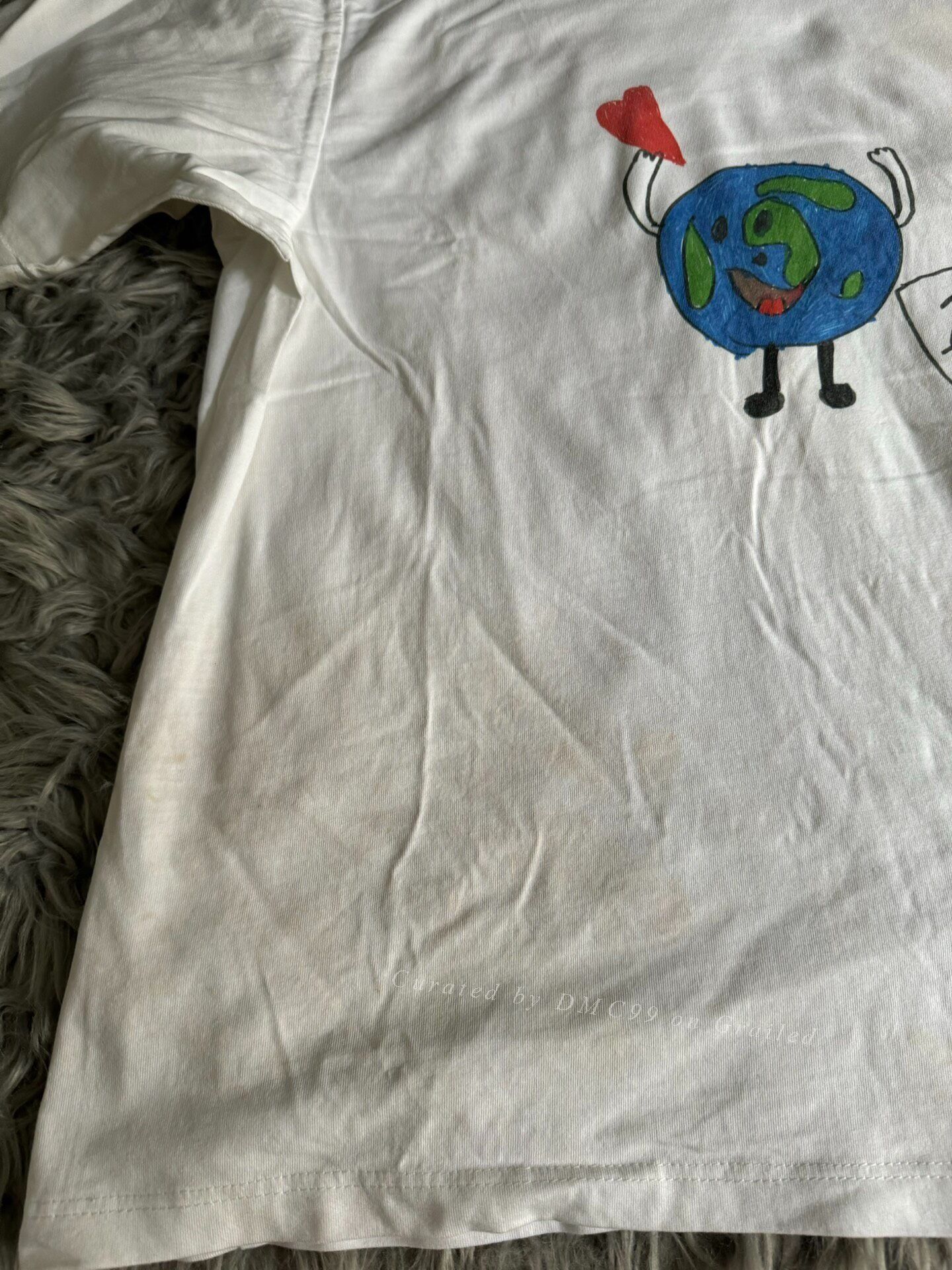 Balenciaga Balenciaga Cartoon Earth Short Sleeve Size XXS / US 00 / IT 34 - 4 Thumbnail