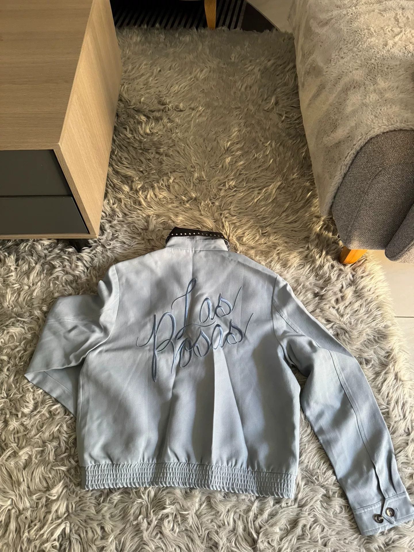DEN IM by SIKI IM Second Layer Haze Blue Rivet Collar Jacket Size US M / EU 48-50 / 2 - 4 Thumbnail