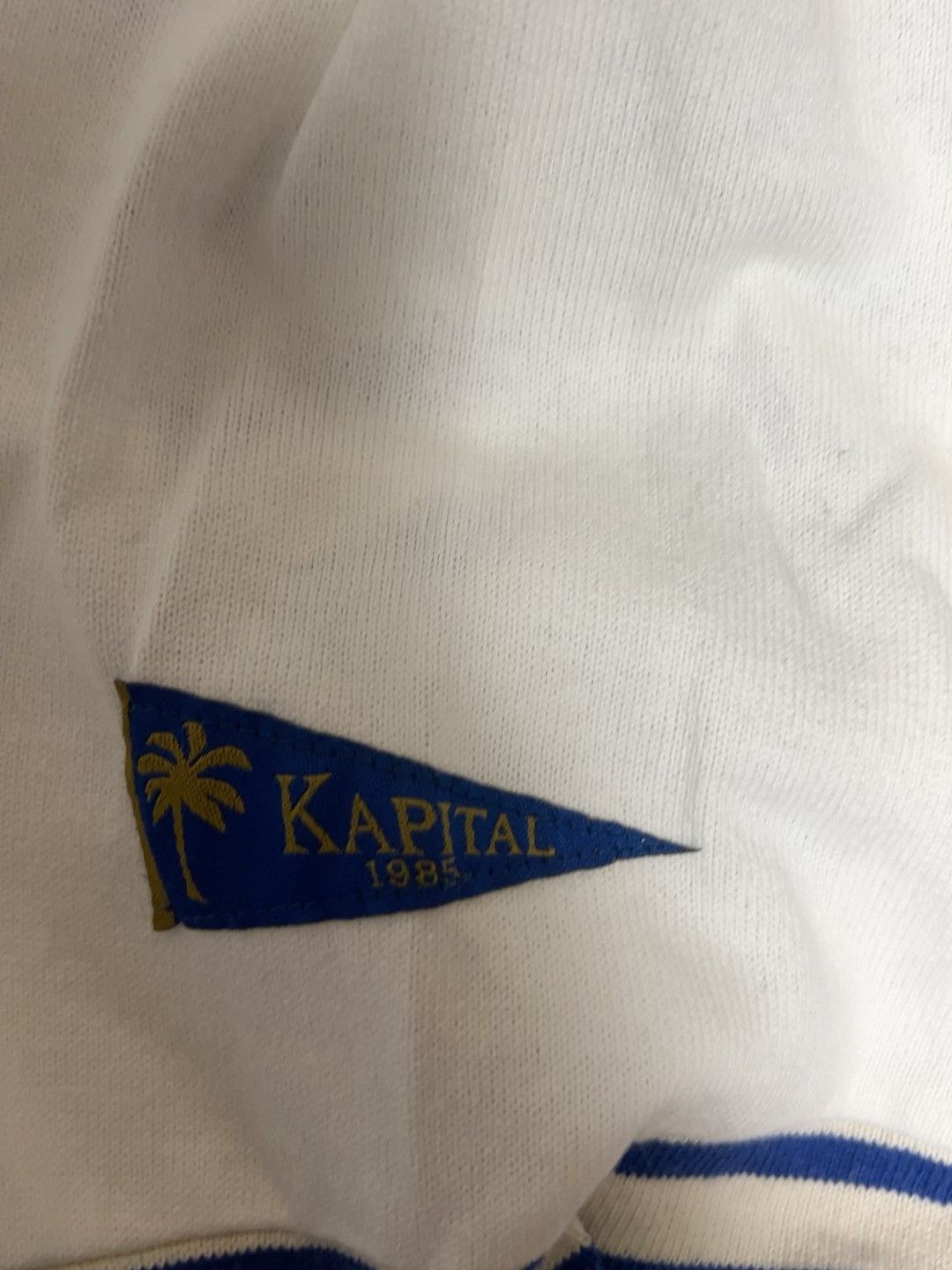 Kapital Kapital Spliced Sleeve T-shirt Size US L / EU 52-54 / 3 - 3 Thumbnail